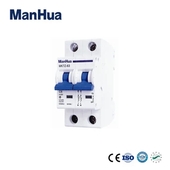 

ManHua 2P DC Air Automatic MK7Z-63 C6 Voltage Relay 230V/400V Disjunctor Miniature Circuit Breaker