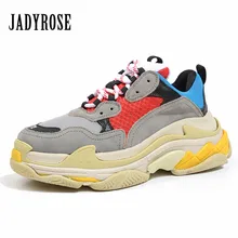 Jady Rose 2018 New Women Sneakers Flat Travel Shoes Lace Up Platform Creepers Female Casual Flats Ladies Shoes Tenis Feminino