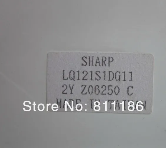 

1pcs  12.1'' LCD LQ121S1DG11  is 90% new in stock , hot sales in china market.
