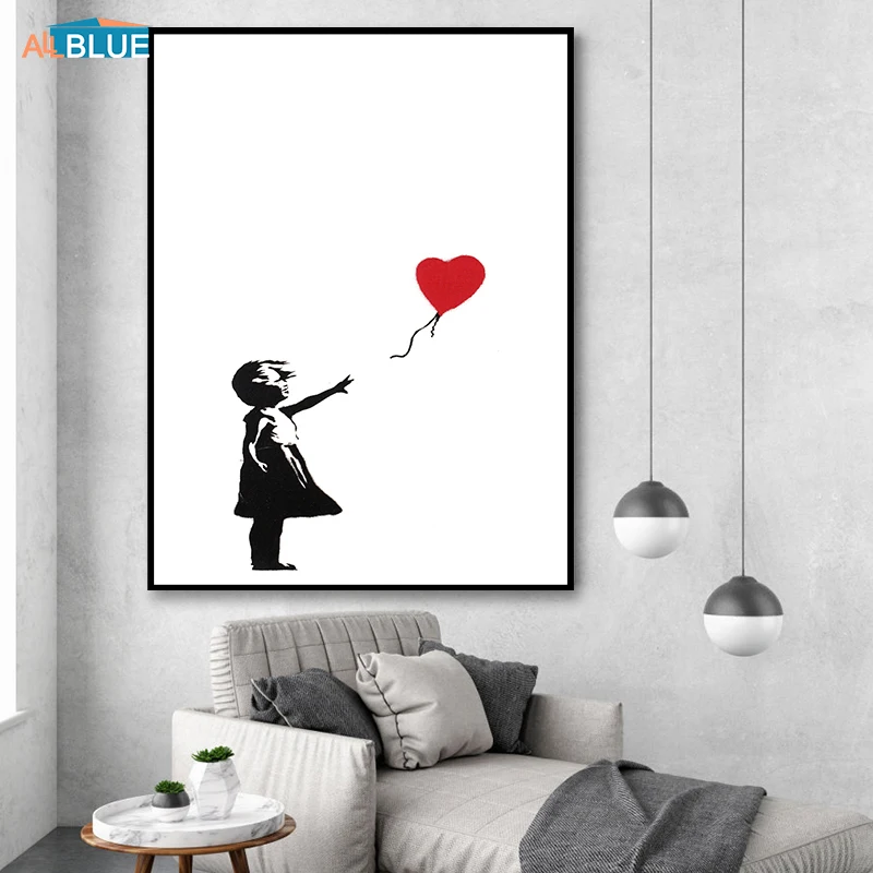 Banksy Canvas Wall Art Giclee Print Poster 20x16 inch Ready to Hang Abstract Graffiti Street Pop Art Large Solid Wooden Wall Décor Colorful Painting Framed Artwork for Living Room Bedroom Bathroom Banksy Canvas Wall Art Giclee Print Poster 20x16 inch Ready to Hang Abstract Graffiti Street Pop Art Large Solid Wooden Wall Décor Colorful Painting Framed Artwork for Living Room Bedroom Bathroom