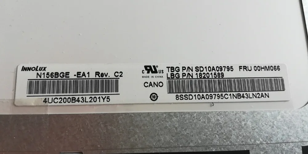 15.6" Matrix for Lenovo G50-30 N156BGE-EA1 Rev. C2 P/N SD10A09795 N156BGE EA1 Matte HD 1366X768 30 PIN Replacement LCD Screen |