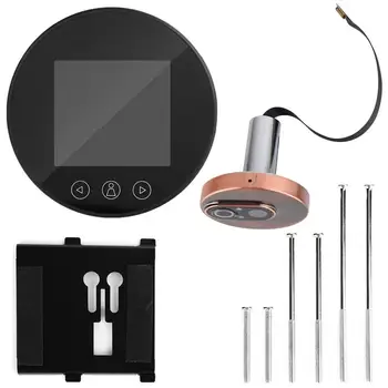 

3.2 Inches Intelligent Electronic Door Viewer Doorbell 720P HD Video Round Safety Door Viewer Doorbell