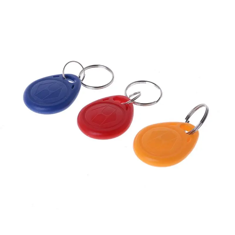 

10 Pcs Duplicator EM4305 T5577 Clone Proximity Badge Writable Rewrite Copy 125khz RFID Tag llavero Porta Chave Card Sticker Key