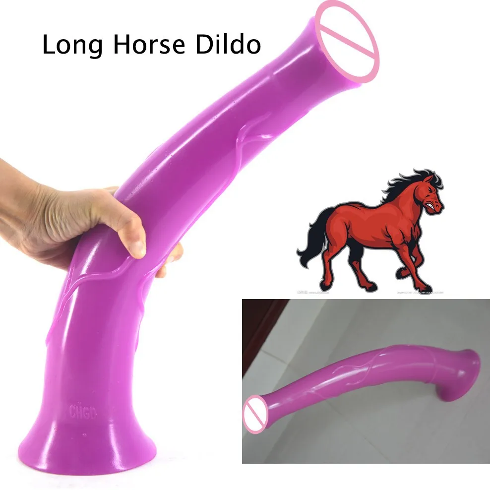Super Huge Dildo Real Horse Penis Sex Toys For Women Adult Sexy Goods Big Dildo Cock Sex Shop Anal Butt Plug Not Vibrator