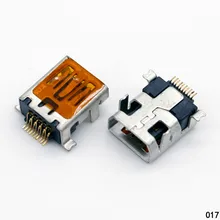 10x Высокое качество 10p 10pin мини-usb разъем, мини-usb зарядный порт для Philips и цифровой продукт USB Женский Разъем
