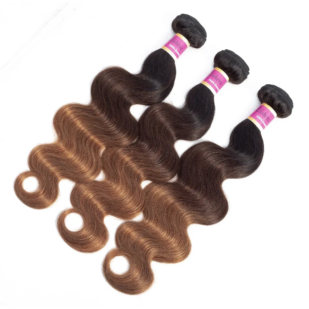 Elisheva ombre pacotes com frontal 1b 4