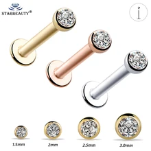 Brinco de brinco tragus 1 peça, barras de 8mm, piercing de haste de aço cirúrgico, piercing de cartilagem em tragus joias,