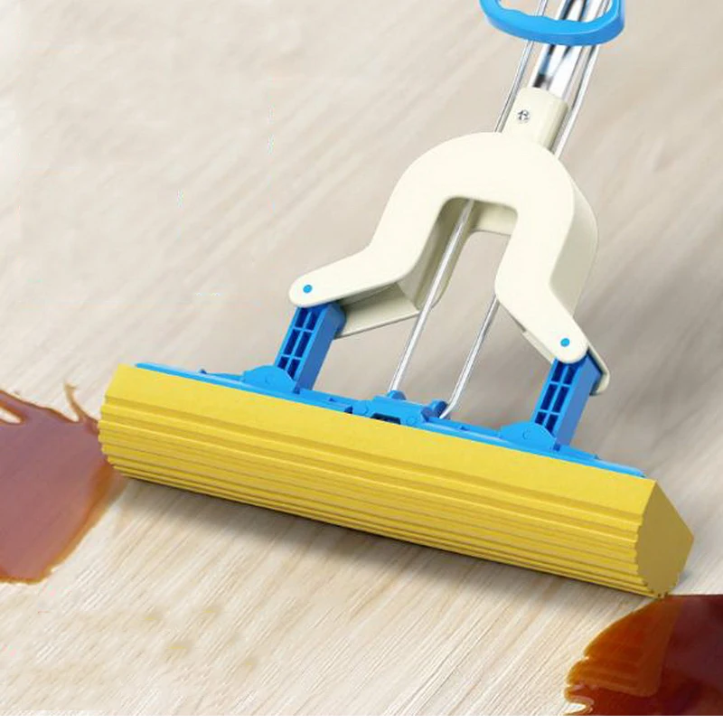 140201/Absorbent sponge mop/Retractable folding / squeeze household