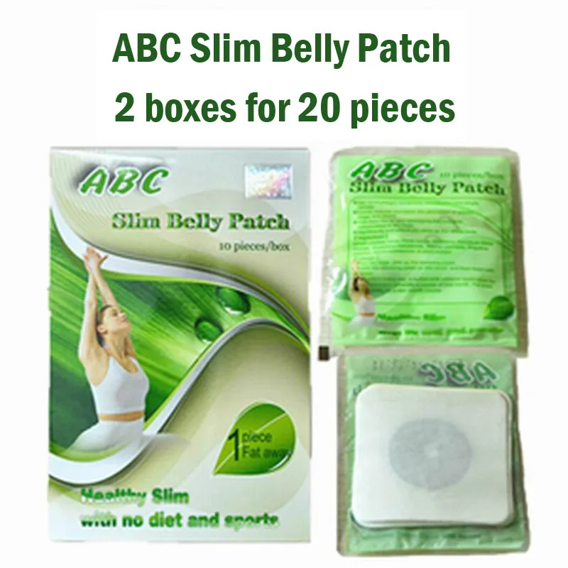 (2 Boxes Supply) ABC slimming belly patch diet pad lose weight