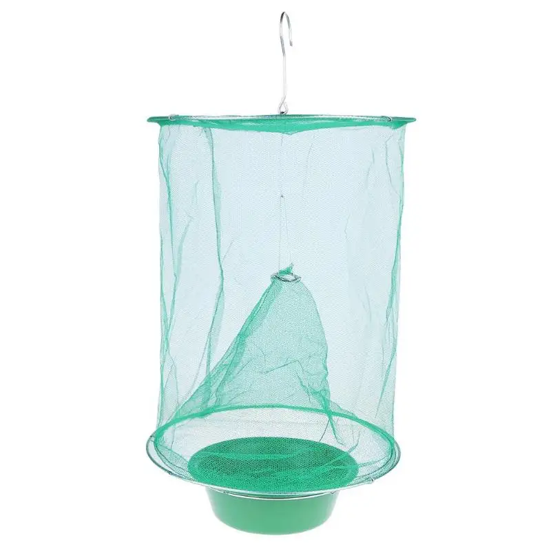 

Outdoor Folding Mosquito Capture Catching Fly Mesh Net Hanging Trap Catcher Killer Insect Bug Garden Tool