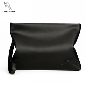 

YUESKANGAROO Men's Wallet 2017 Famous Brand Men Soft Leather Men Wallets Purse Large Capacity Male Clutch Bags Man Handy Bags