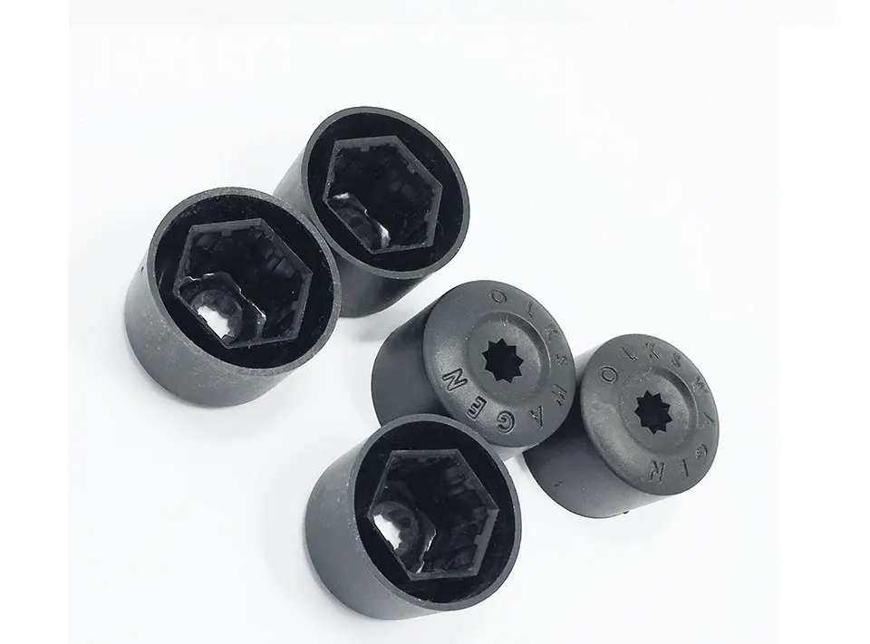 Ferramentas para Jetta Roda Porca Tampa Parafuso Tampas Golf 5 Passat b6 Eos Tiguan Caddy Polo Scirocco 1k0 601 173 20 Pçs Oem Lug 9 parafuso tampas ferramentas para jetta golf 5