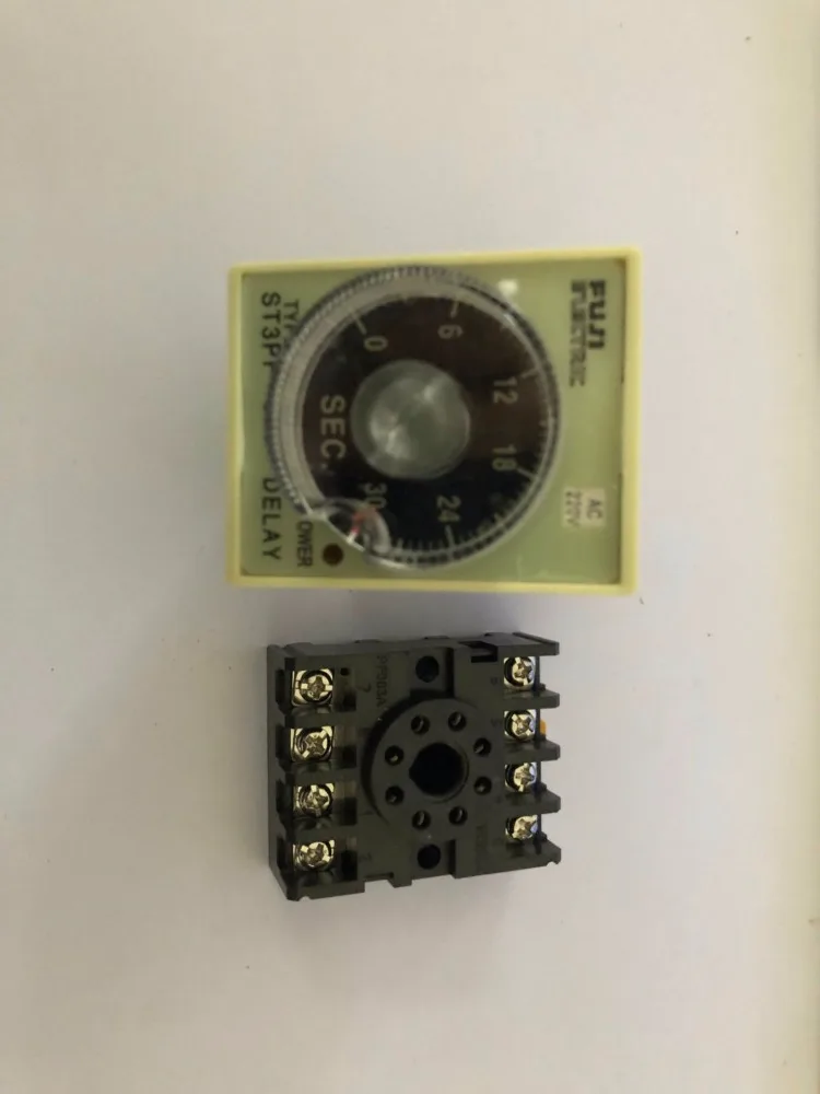 ST3PF ST3 Time relay DC12V DC24V AC110V AC220V Power Off Delay Timer Relay with Base 8Pin 10S 30S 60S 3M | Обустройство дома
