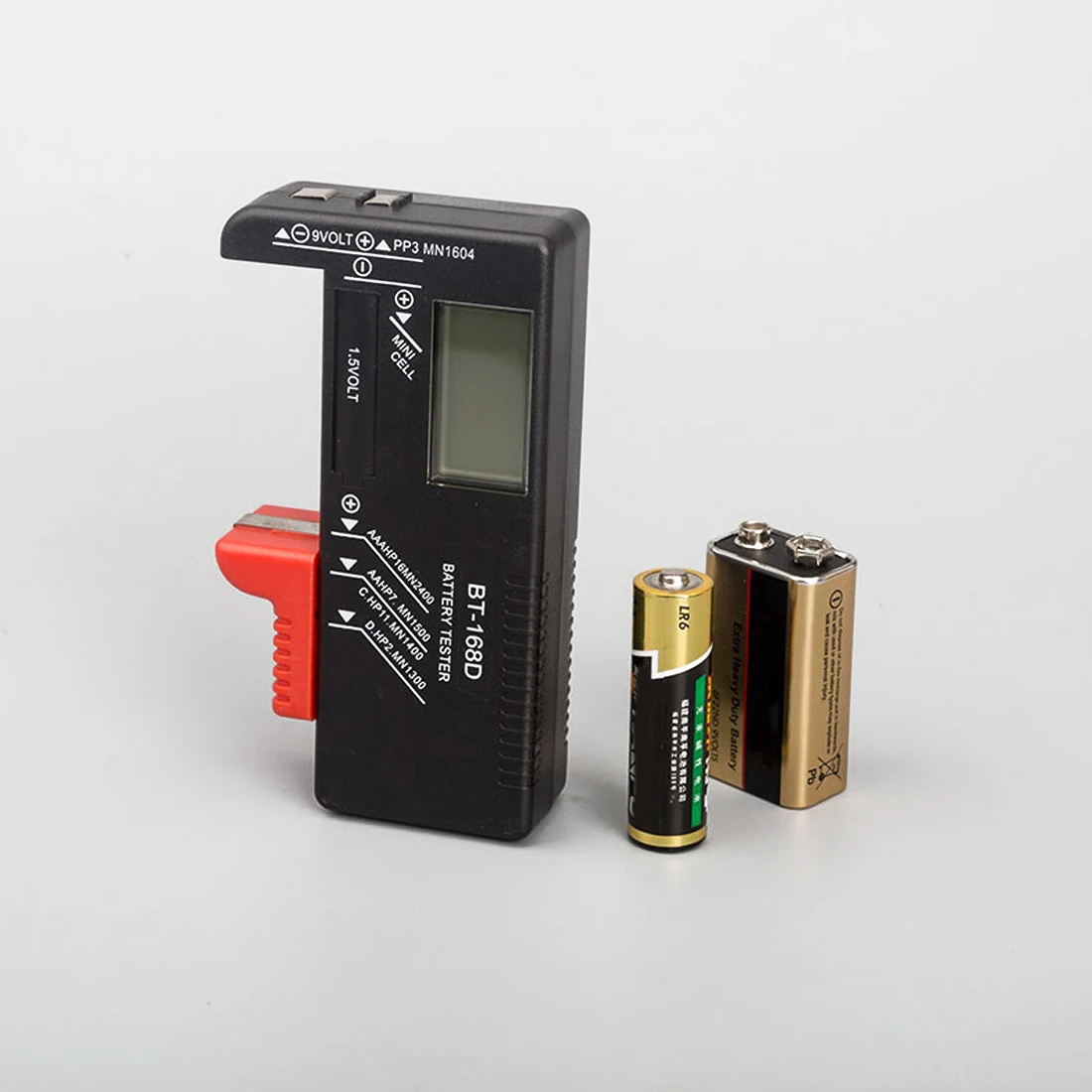 Digital Battery Capacitance Diagnostic Tool Battery Tester LCD Display Check AAA AA Button Cell