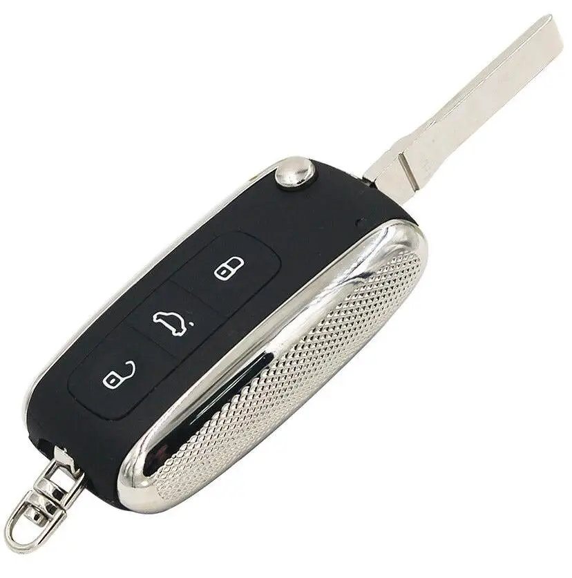 

New Replacement Folding Remote Key 3+1 Button 315mhz/433mhz keyless and unkeyless for Bentley