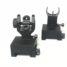 Tactica охотничий Железный низкий флип-ап передний и задний прицел набор складной дизайн профиль быстрое отсоединение Быстрый переход подходит для большинства рельсов