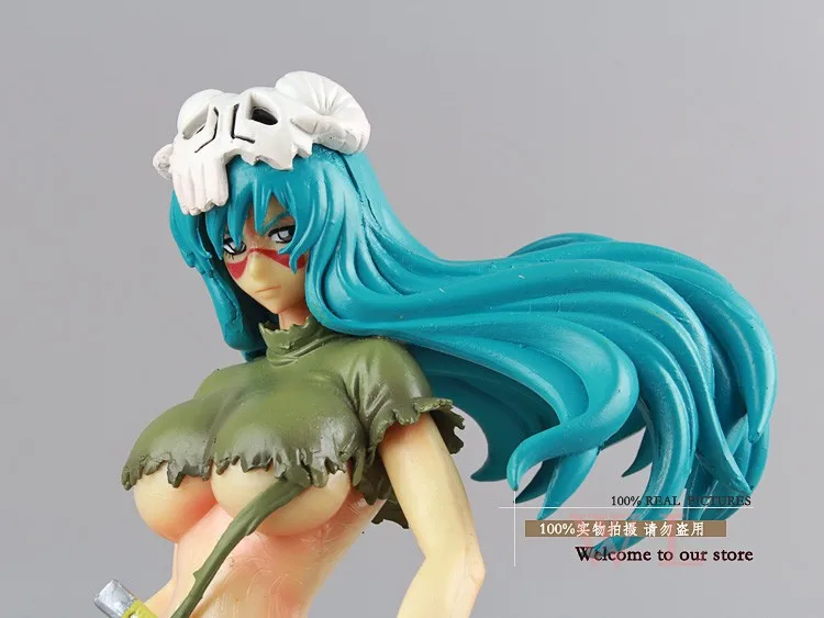 Японский аниме мультфильм Bleach Nelliel Tu Odelschw 1/8 масштаб художественная фигура 21 см для рождественских подарков BLFG001