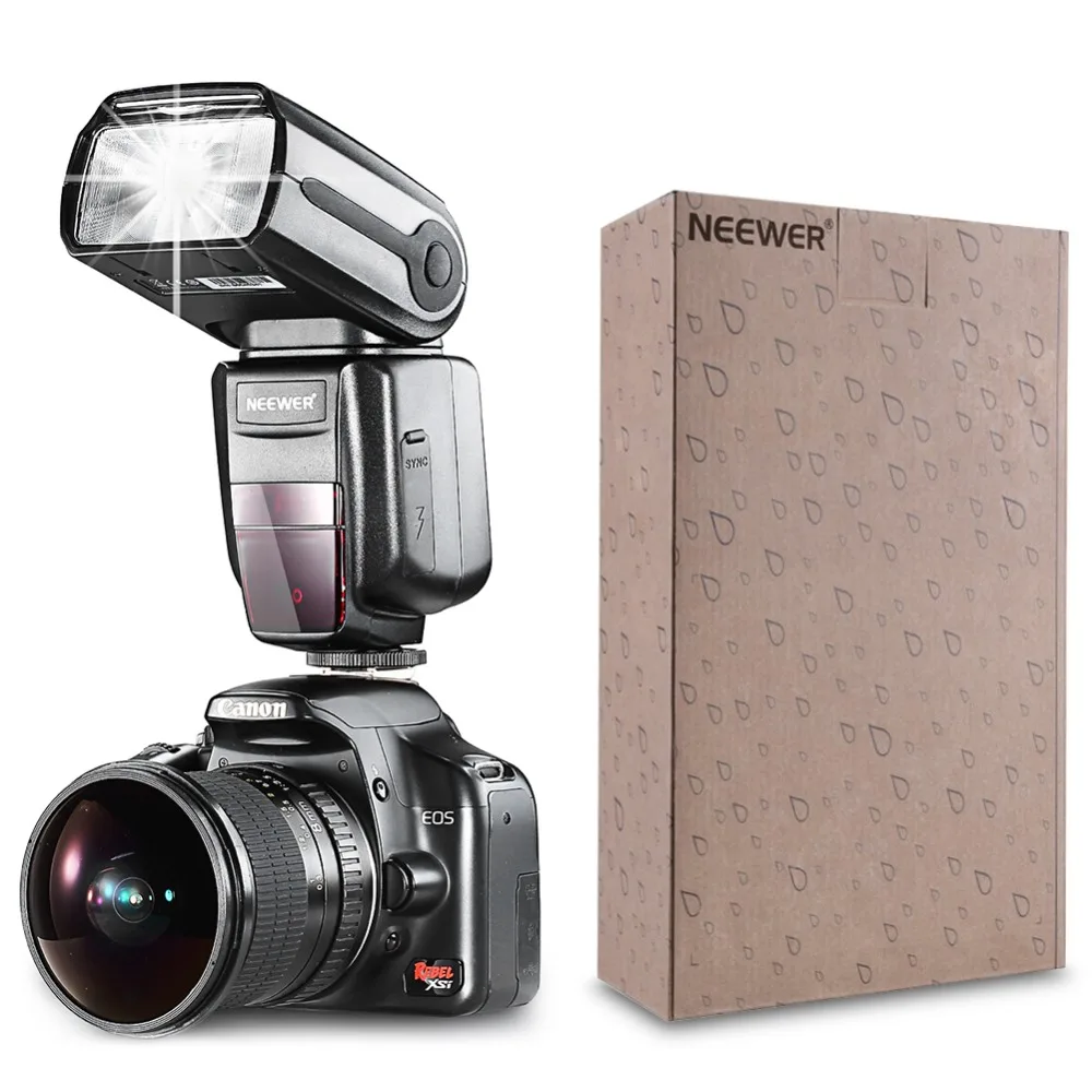 Neewer NW 565 EXC E TTL Slave комплект speedlite для Canon 5D II 7D 30D 40D 50D EOS 300D 350D 400D 1000D 500D 550D 600D 700D