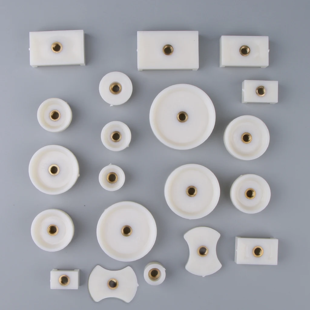 

20pcs 18-50mm Watch Back Press Fitting Dies Repair Kit Round Rectangular Watch Back Case Cover Press watch repair tool kit