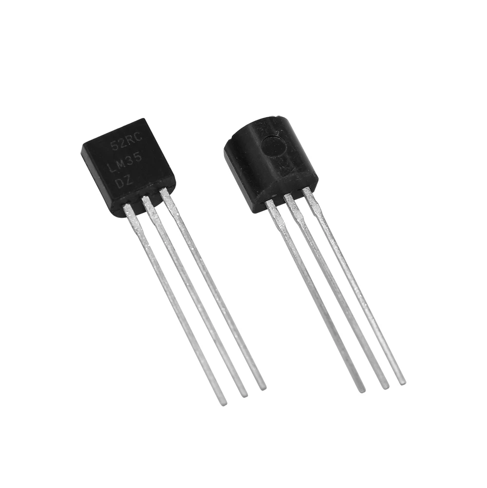 

10PCS/LOT LM35DZ 35DZ DS18B20 TO-92 0-100Celsius Temperature Sensor IC
