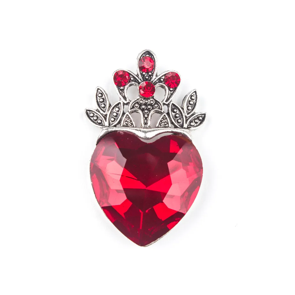5 шт. рождественское ожерелье потомки красное сердце Корона ожерелье королева сердца бамбуковый веер ювелирные изделия предподростковый подарок для нее