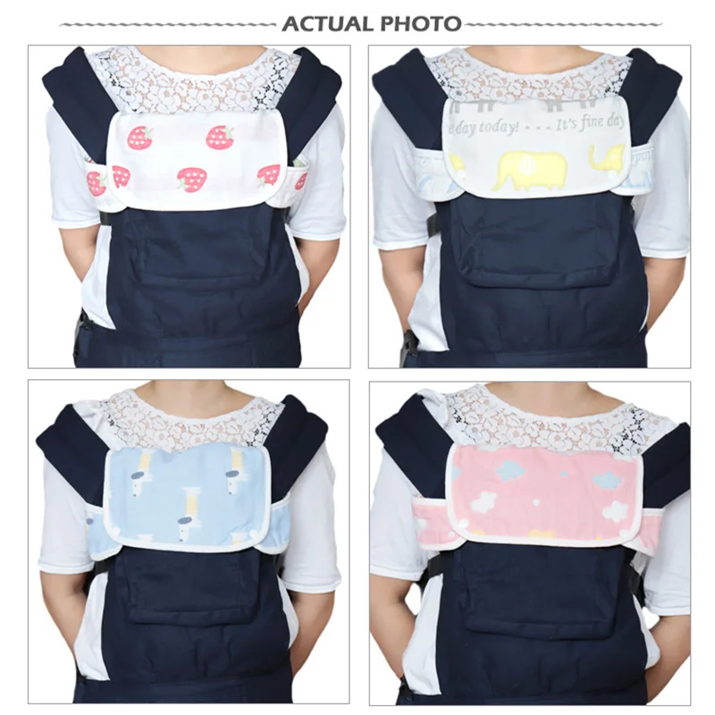 

Baby Things Baby Waist Stool Drool Teething Reversible Cotton Pad Multi-Function Baby Strap Feeding Dinner Bib