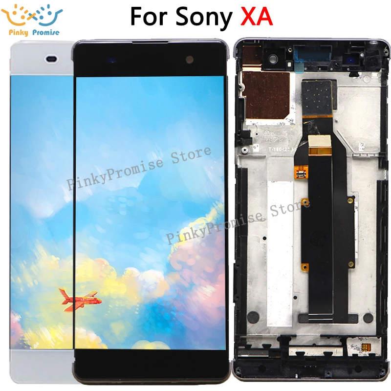 

For 5.0" Sony Xperia XA LCD Display Touch Screen Digitizer Assembly F3111 F3113 F3115 Pantalla Replacement For SONY XA LCD