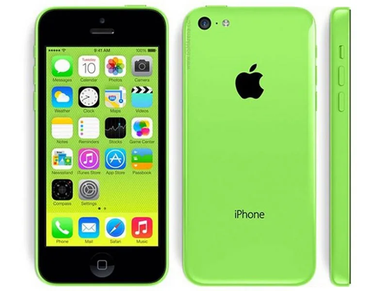 Iphone 5c разблокированный Apple iphone 5C IOS gps wifi двухъядерный 4,0 ''8 GB/16 GB/32 GB iphone 5c мобильный телефон бесплатные подарки