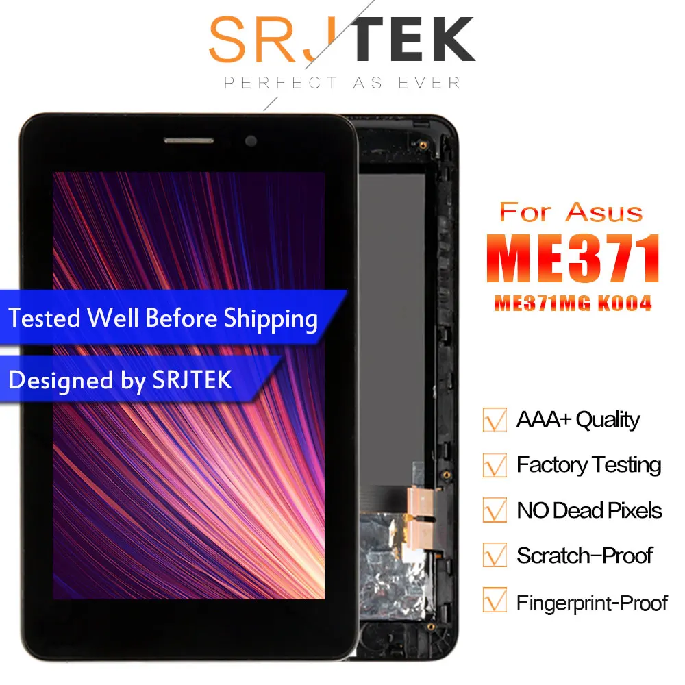 Оригинальный 7 &quotдля ASUS Fonepad ME371MG ME371 K004 матричный ЖК-дисплей сенсорный экран в