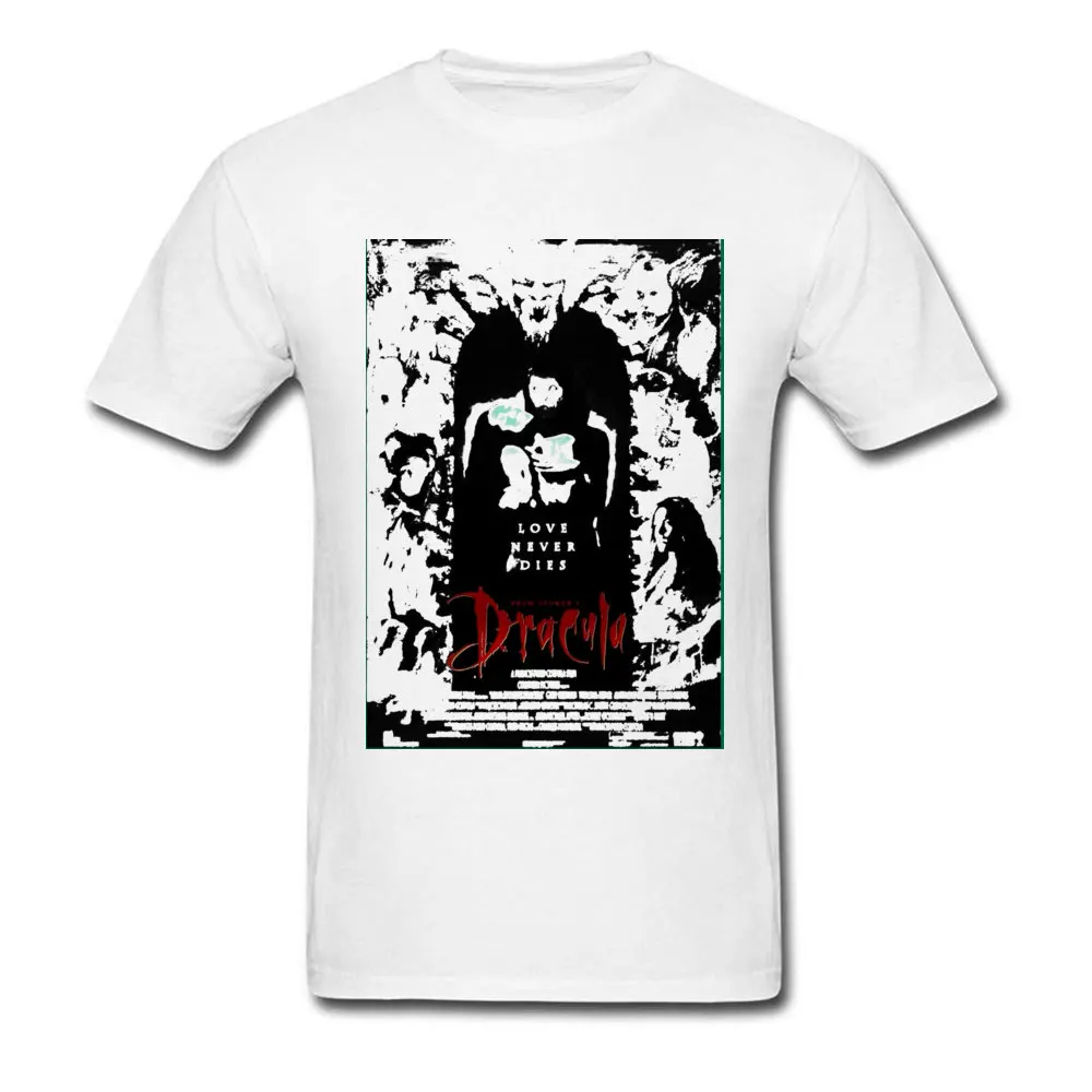 

Newest Men T Shirt Draculs True Form T-shirt Easter Vampire Tshirt Gothic Male White Tops Cotton Plus Size Tee Cosplay Halloween