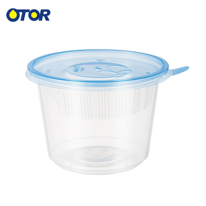 

10Pcs 27oz Disposable Plastic Bento Box Meal Storage Food Prep Lunch Box 2 Compartment Microwavable Containers Home Lunchbox