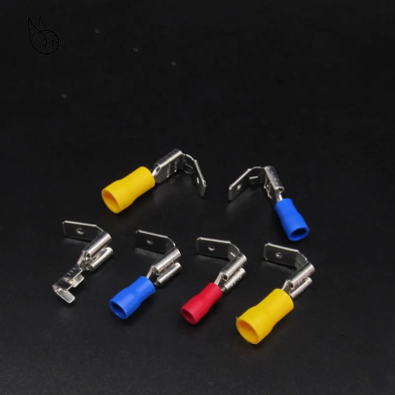 

20pcs Insulated Piggy Back Splice Wire Cable Connector 6.3mm Crimp Electrical Terminals