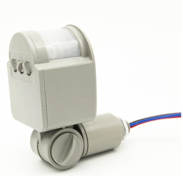 Motion Sensor Light Switch Outdoor AC 220V Automatic Infrared PIR Motion Sensor Switch With LED Light 2