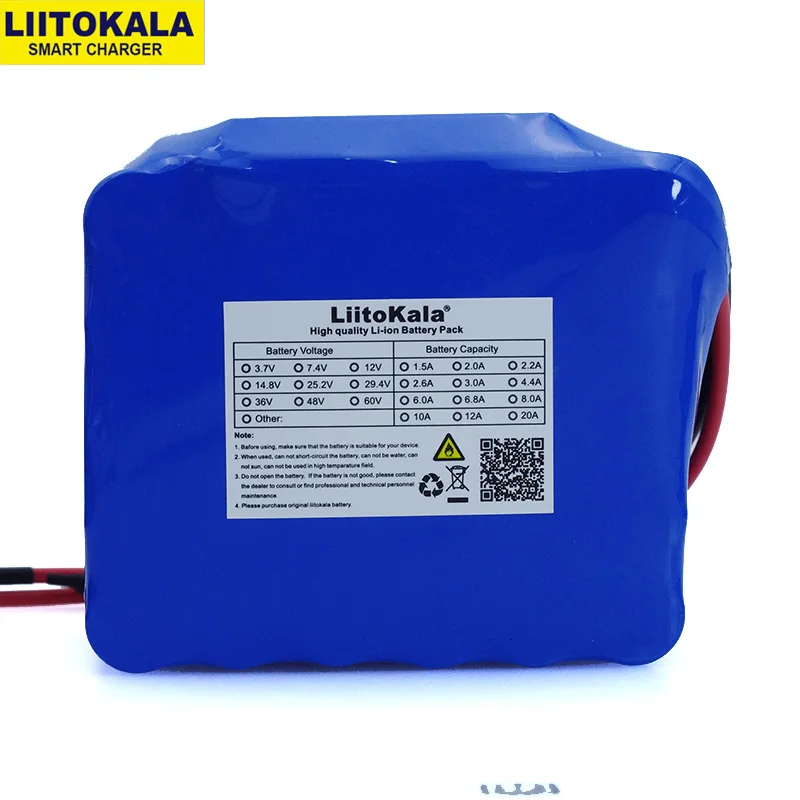 

Аккумулятор LiitoKala, 12 В, 20 А ч, 500 А, 4 линии на выходе, 800 Вт, 18650 Вт
