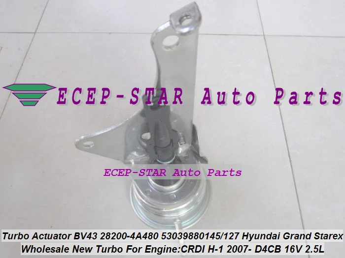 TURBO Wastegate Actuator BV43 28200-4A480 53039700145 53039700127 For HYUNDAI Grand Starex H-1 Cargo Travel 2007- D4CB 16V 2.5L (4)
