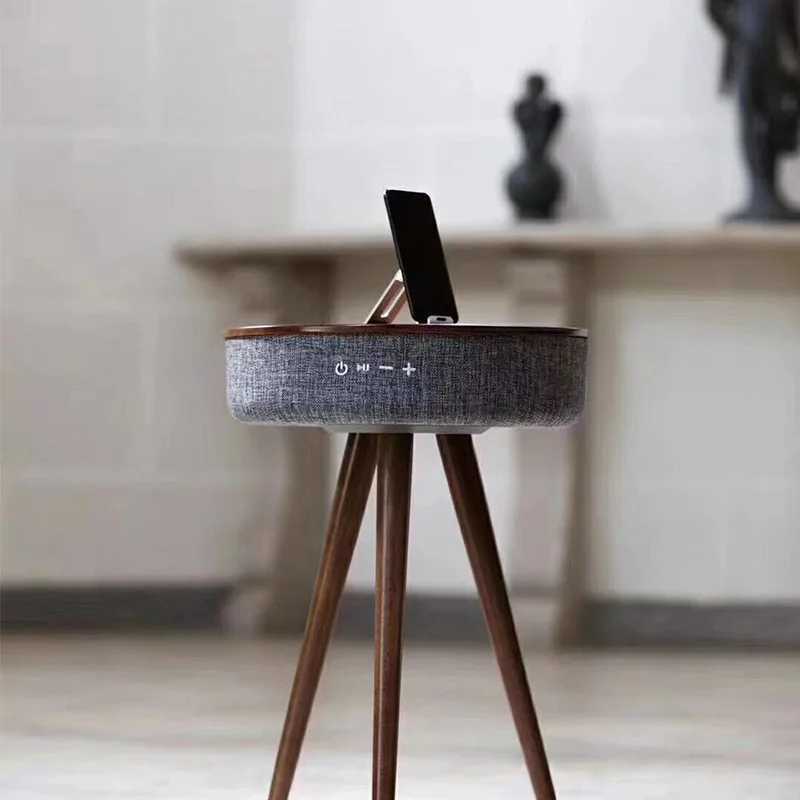 Blueman Audio Home Wireless Charging Bluetooth Speaker Desktop Wood Subwoofer Home Companion Table Coffee Table Sound цена Blueman Audio Home Wireless Charging Bluetooth Speaker Desktop Wood Subwoofer Home Companion Table Coffee Table Sound цены онлайн