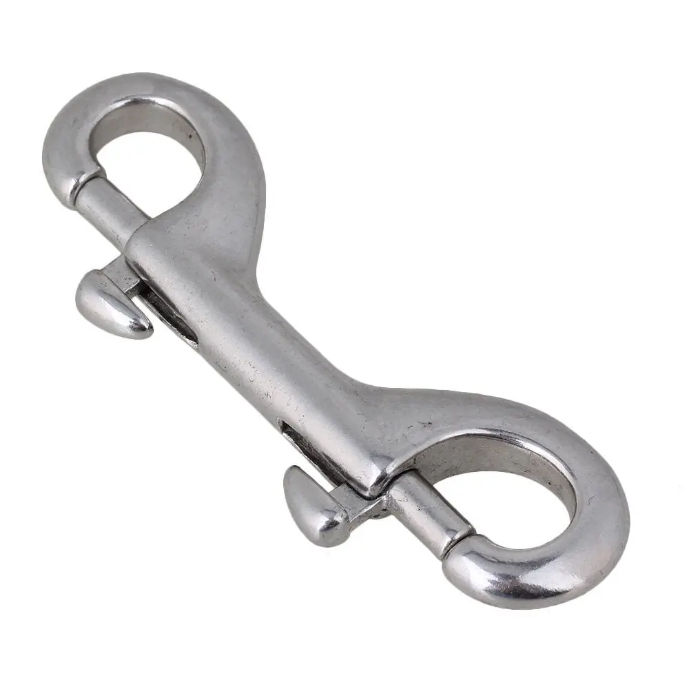 

304 Stainless Steel 90mm Double Ended Bolt Key Ring Snap Bolt Trigger Chain Clip