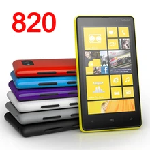 NOKIA Lumia 820 мобильный телефон Windows Phone 4," 3g Wifi 8MP разблокированный отремонтированный телефон Nokia 820
