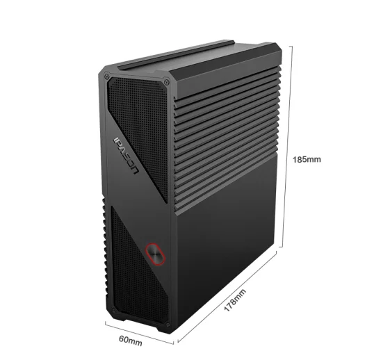  IPASON Gaming Mini PC AMD Ryzen5 2400G 4GB DDR4 upgrade 8G RAM 1T HDD 120G SSD Mini PC HDMI WiFi mi