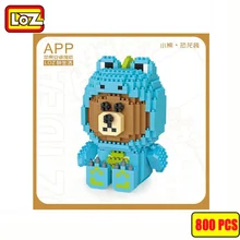 Diamond MINI Blocks Cartoon Building Toys bear dog duck Assembly For Children Auction Animal Model Kids Gifts LOZ vs BALODY YZ loz diamond blocks courier bear kids assembly toy for children oyuncaklar building brick action figures diy designer animal 9749