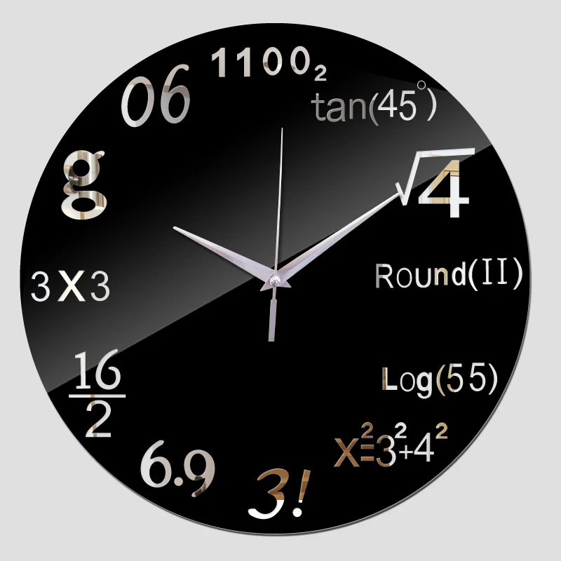  new acrylic 3d wall clock diy clocks reloj de pared modern stickers Quartz watch design large decorative Living Room | Дом и сад