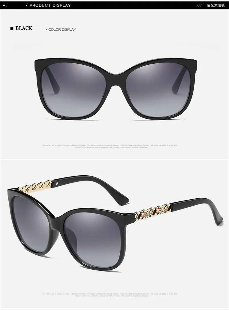 MIZHO горный хрусталь роскошные солнцезащитные очки из пластика поляризованные квадратные летние модные брендовые дизайнерские женские Солнцезащитные очки женские