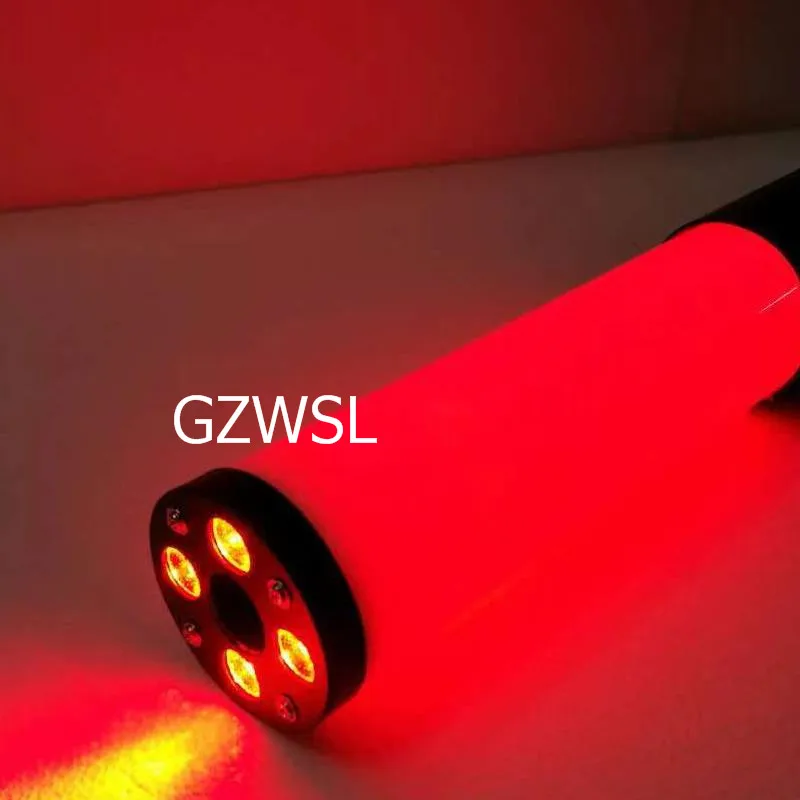 Dj освещение ручной пистола co2 пушки jet Gun led RGB 4*3w | Лампы и