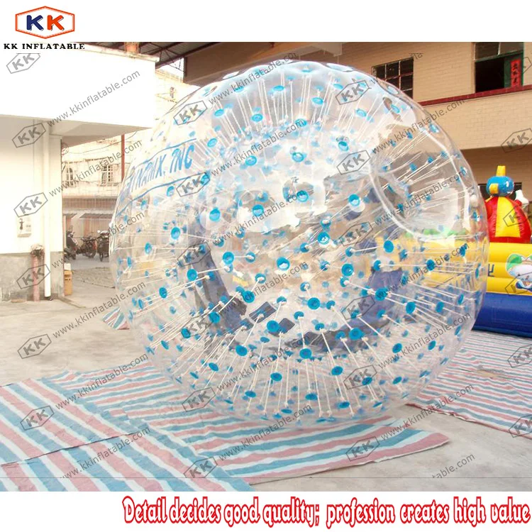 الكبار متعة واضح/شفافة نفخ zorbing الكرة البولينج