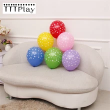 10 Stks/partij 12Inch Dikke 2.8G Romantische Vijfpuntige Ster Ballonnen Kleurrijke Bruiloft Decoratie Ballon Baby Verjaardagsfeestje levert