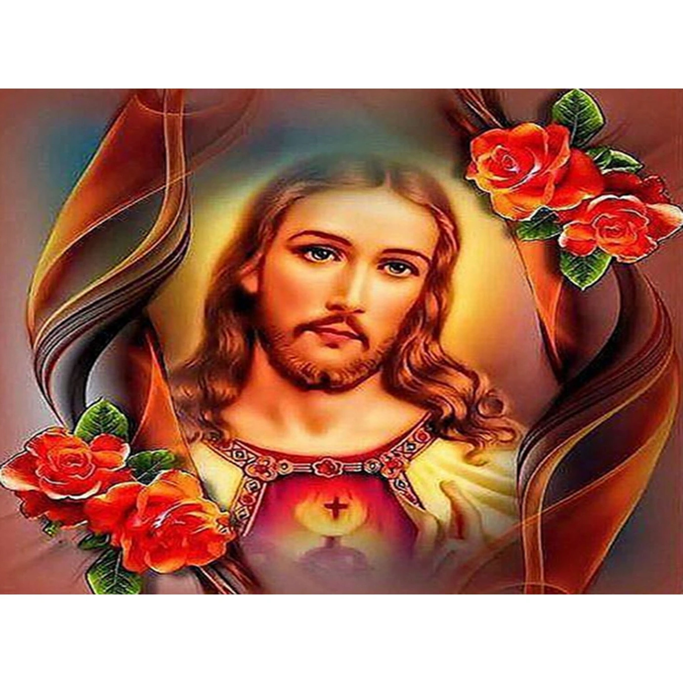 Aliexpress.com : Buy Full,Jesus Christ,Diamond Painting,5D,DIY