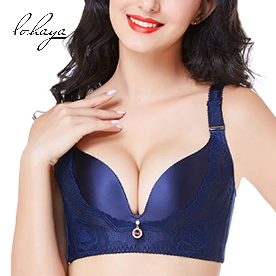 Lohaya High Quality Underwear Seamless Bras Wire Free Contour Brassiere