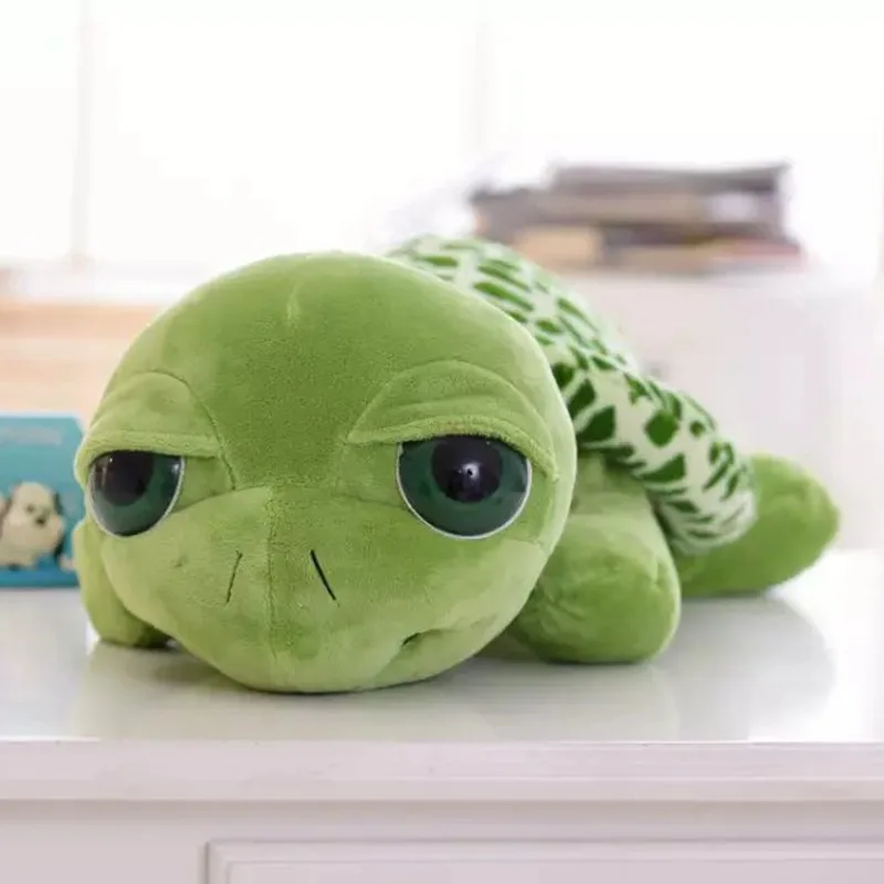 Schildkröte Nette Augen Große Puppe Angefüllte Plüsch Tier Spielzeug Geschenk~
