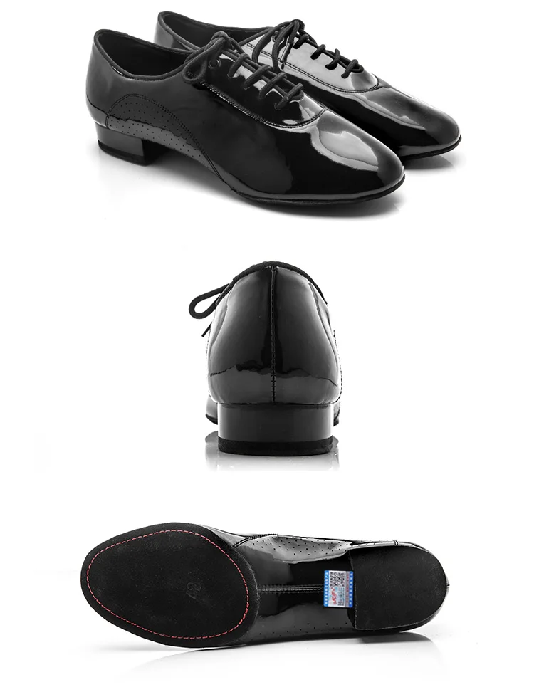 20161128_184532_019Standard Dance Shoe Ballroom Ladies Aerobics Shoes Adult Sports Modern men Shoes Social Dance SneakersBD309