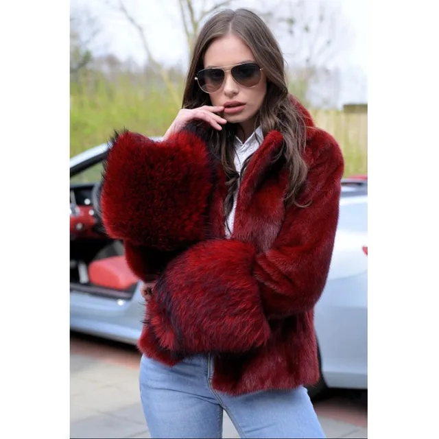 Aliexpress.com : Buy Fashion Short Fur Coats From Nature Mink Fur ...